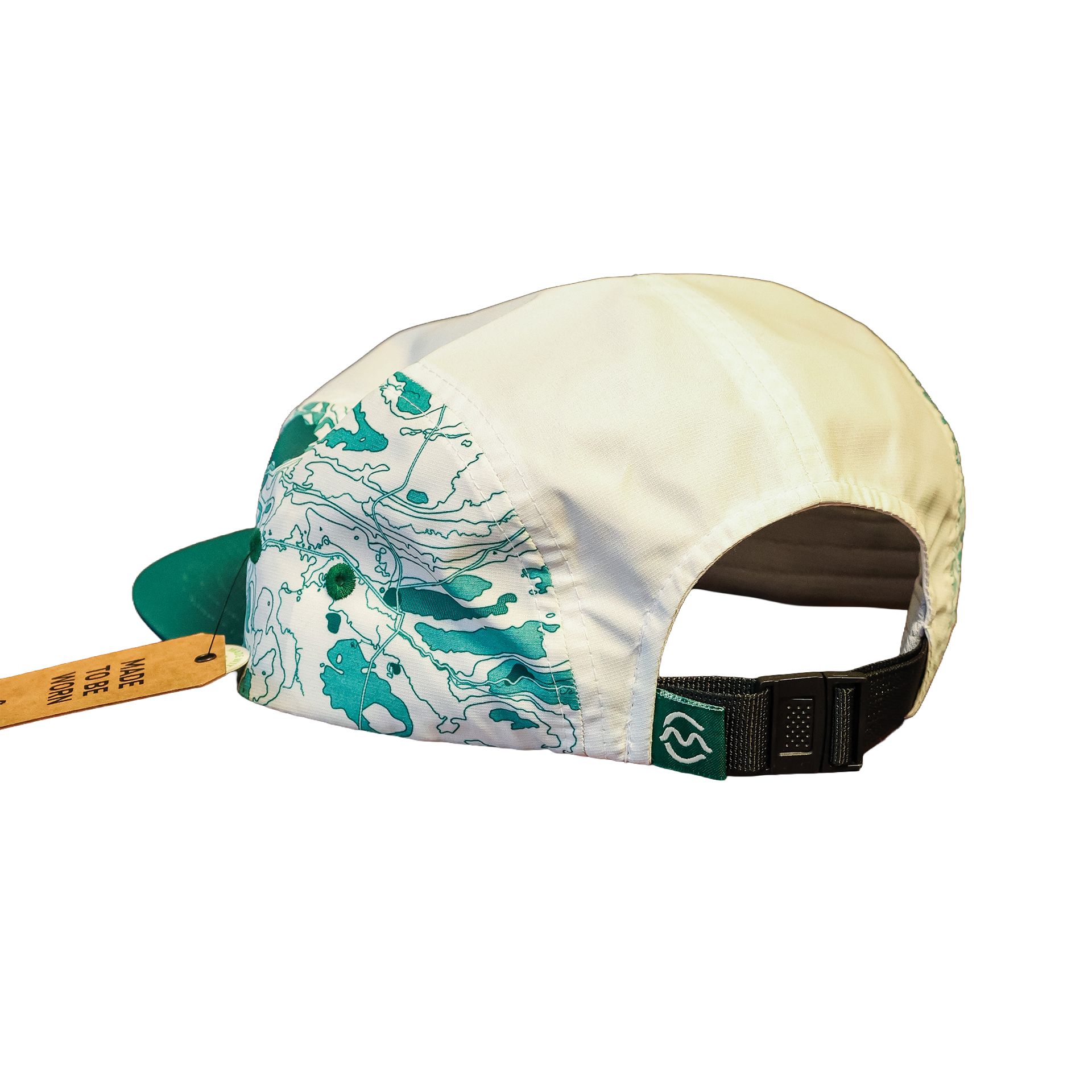 White Map Hat