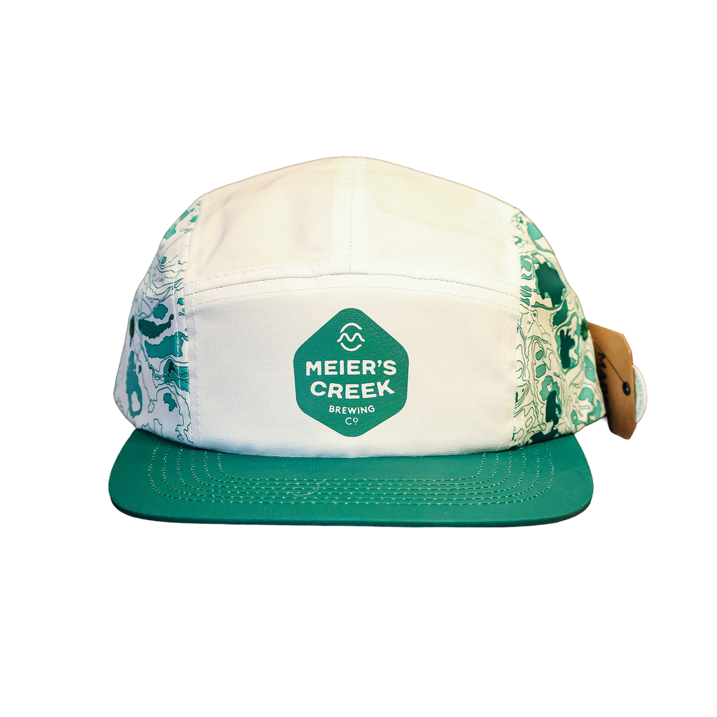White Map Hat