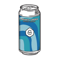 Floatin' on By Can Sticker
