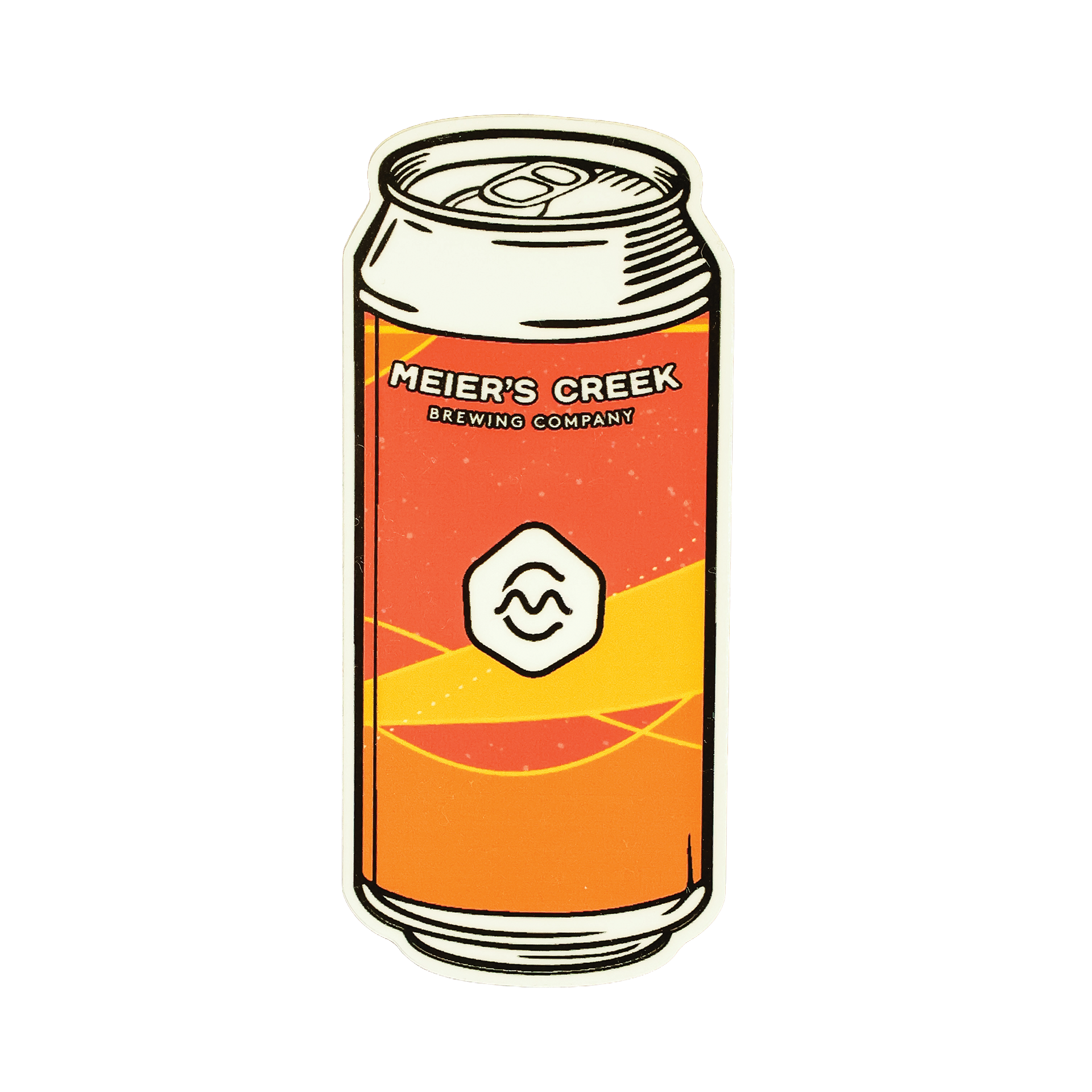 Velvet Fog Can Sticker