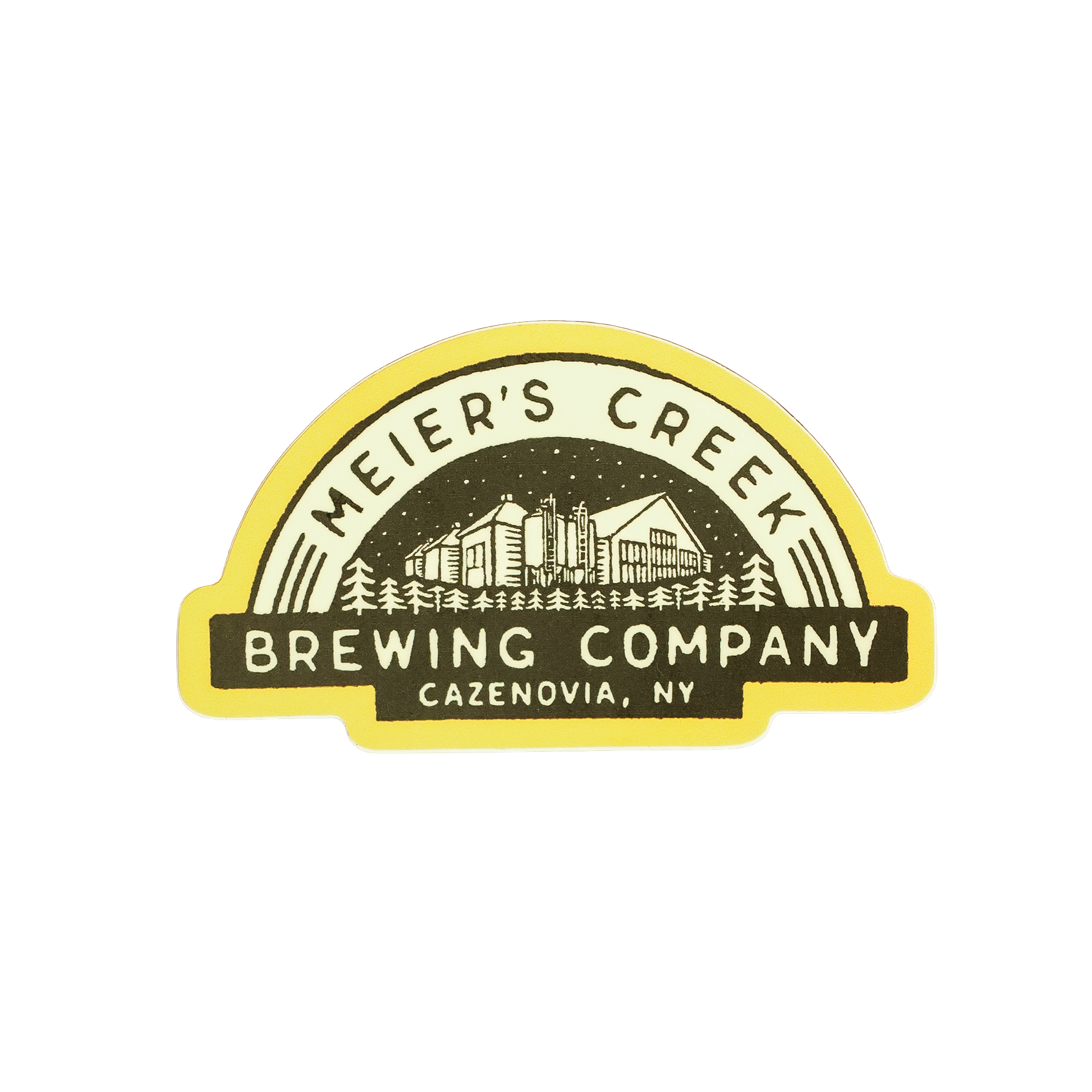 Yellow Building Sticker